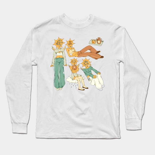 Angel selection Long Sleeve T-Shirt by PeachyDoodle